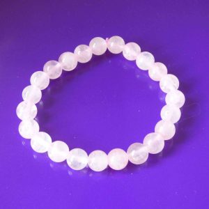 Bracelet | quartz rose 8mm