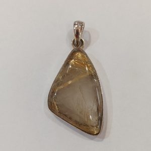 Pendentif quartz rutile