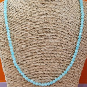 Collier-pierres amazonite